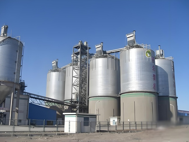 舒兰螺旋卷板仓设计施工建造